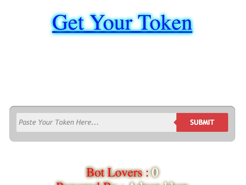 Facebook bot screenshot