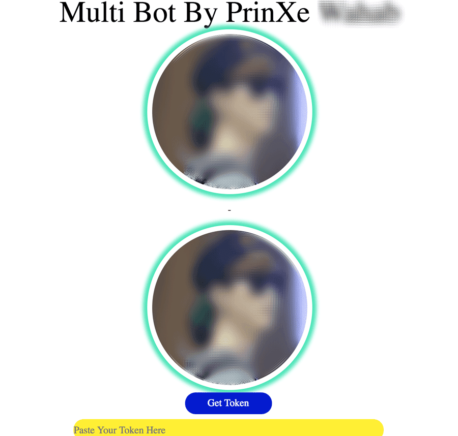 Facebook bot screenshot